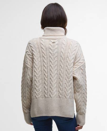 Maglione Embleton a collo alto con risvolto Birch