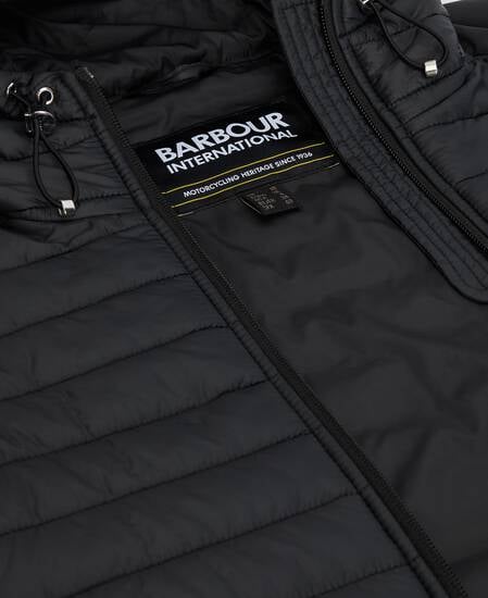 Valentina Quilted Sweat Black