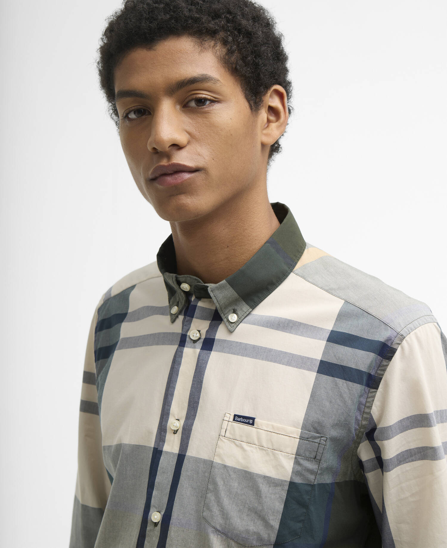 Camicia sartoriale Harris Ancient Tartan image number 3