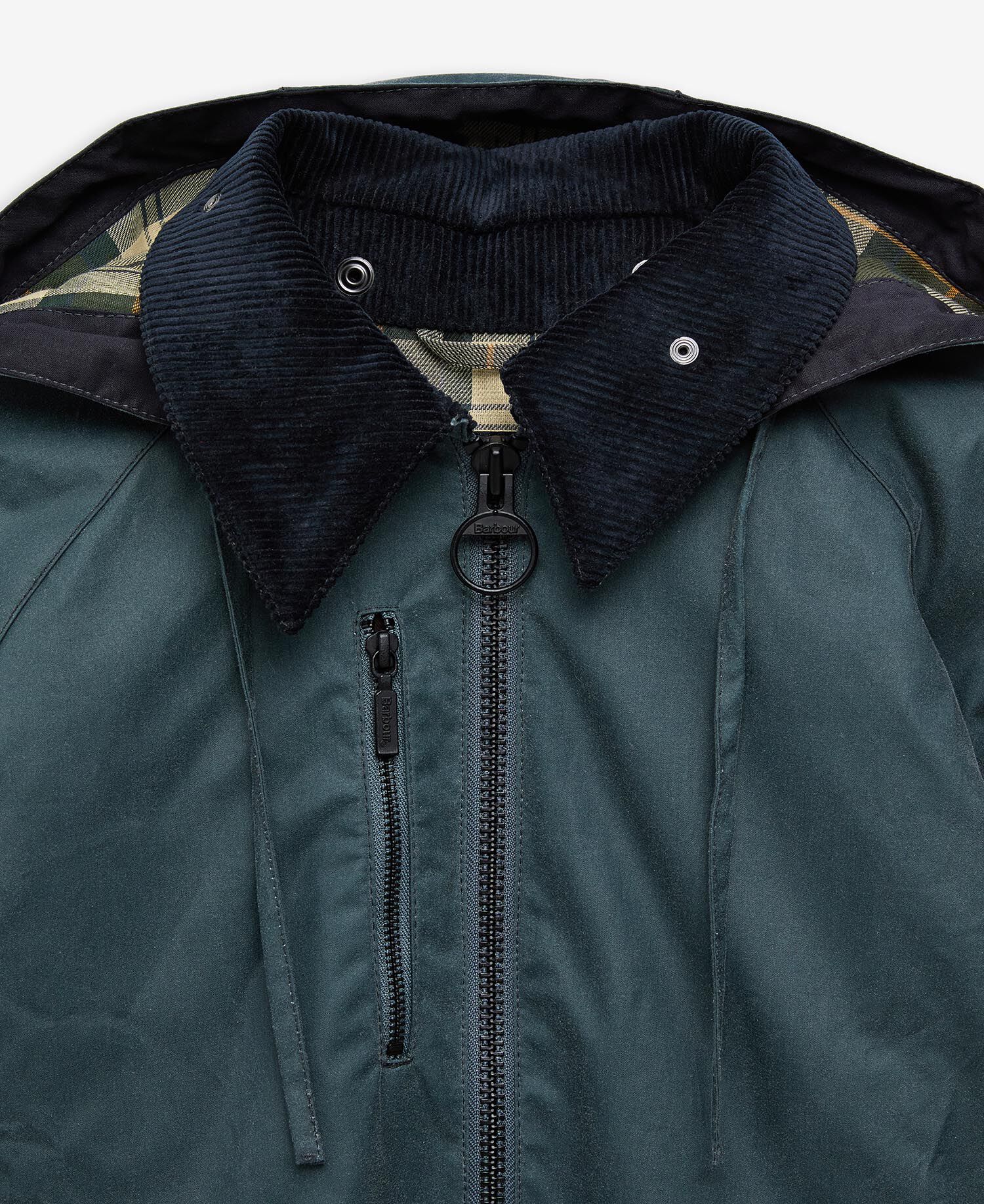 【Barbour x TOMORROWLAND】　TRANSPORT 別注】Barbour Transport ウールコットンブルゾン｜トゥモローランド