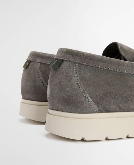 Mocassini Carty Slate Grey Suede