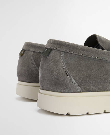 Carty Loafers Slate Grey Suede