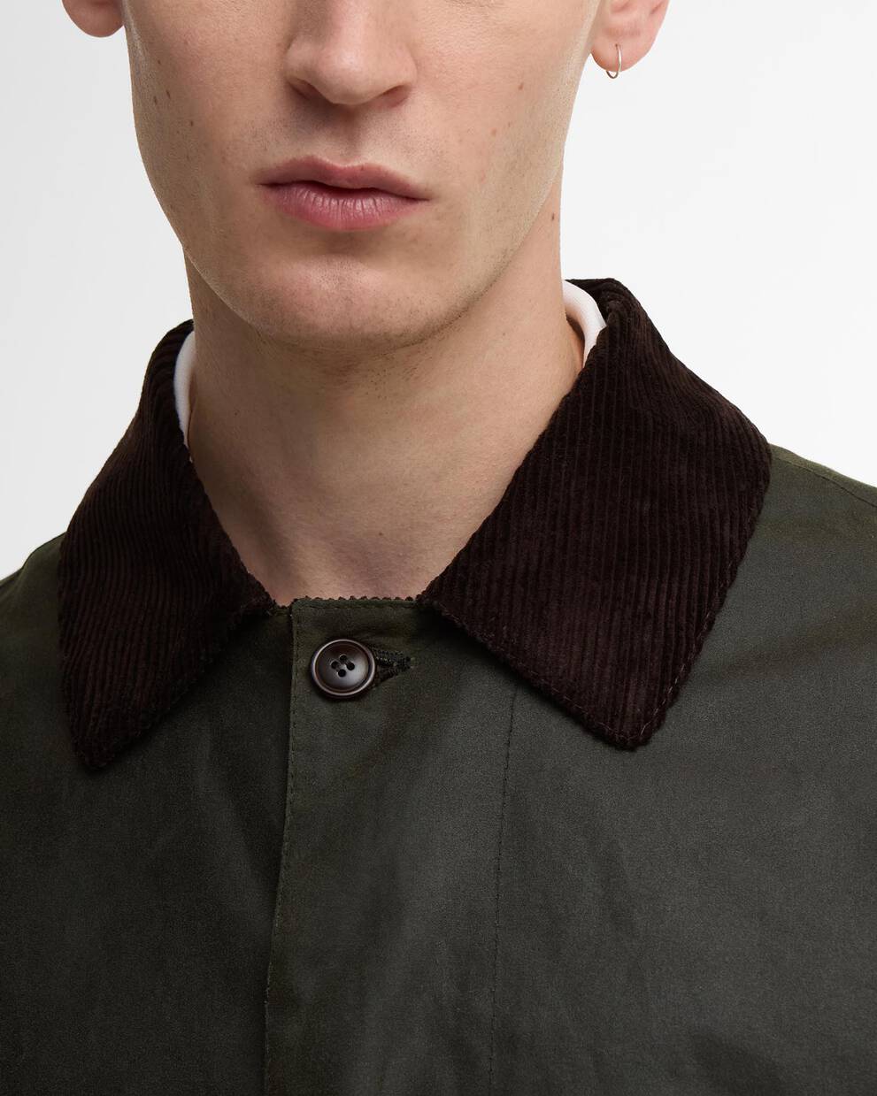 Barbour x Baracuta Car Coat Tyne Waxed