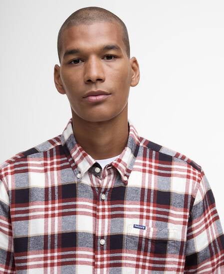 Fallbay Tailored Long-Sleeved Shirt Fired Brick