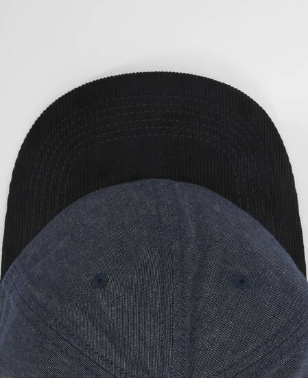 Barbour x ARKET Kokos DryWax Denim Cap Hybrid Aero Denim