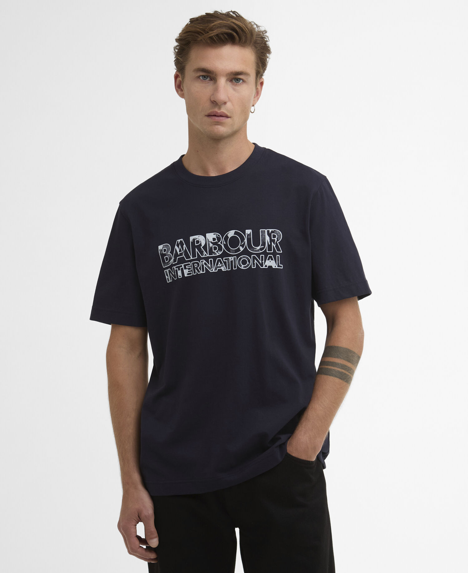 Unite Logo T-Shirt Navy