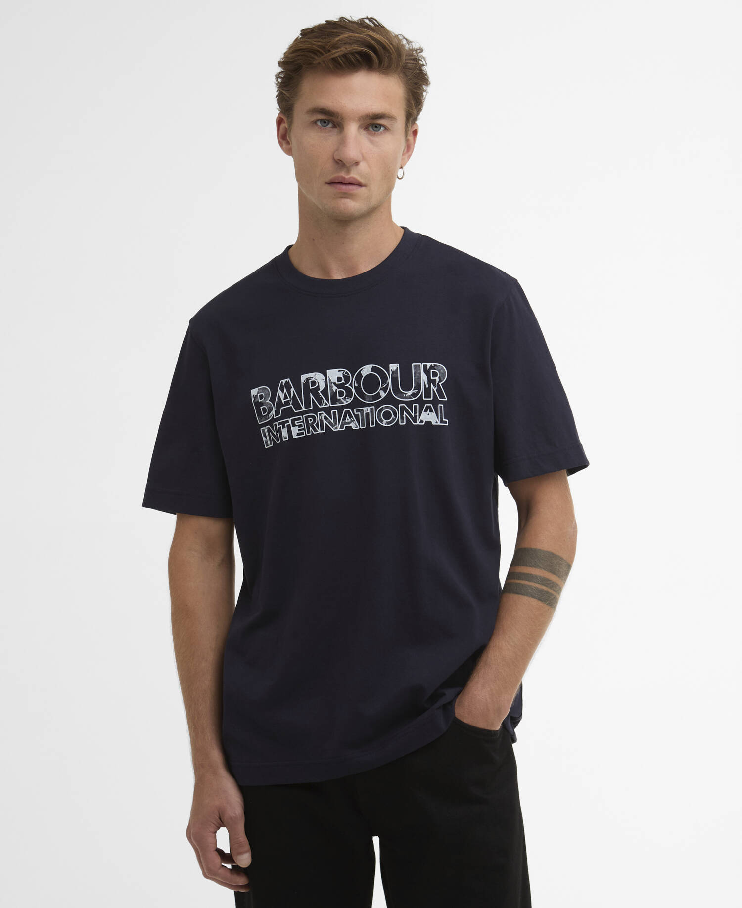 Unite Logo T-Shirt Navy image number 0