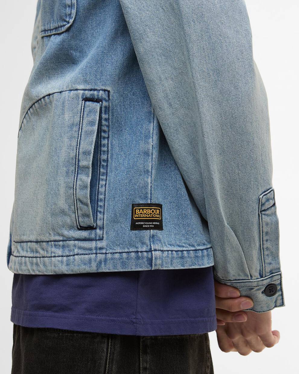 Meteor Washed Denim Overshirt