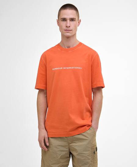 Perkins T-Shirt Flame Orange Perkins T-Shirt Flame Orange