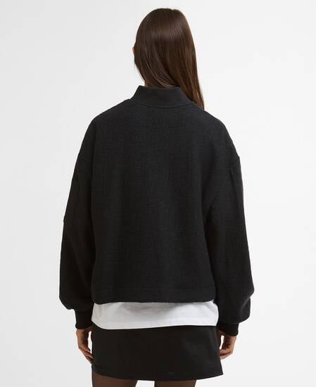 Bomber in lana Monique Black