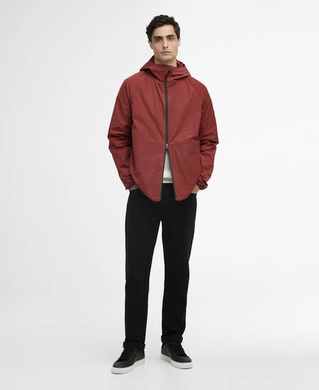 Peckett Showerproof Jacket Burnt Henna