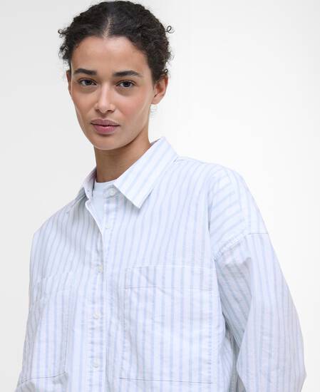 Lavensdale Striped Relaxed Shirt Chambray Stripe
