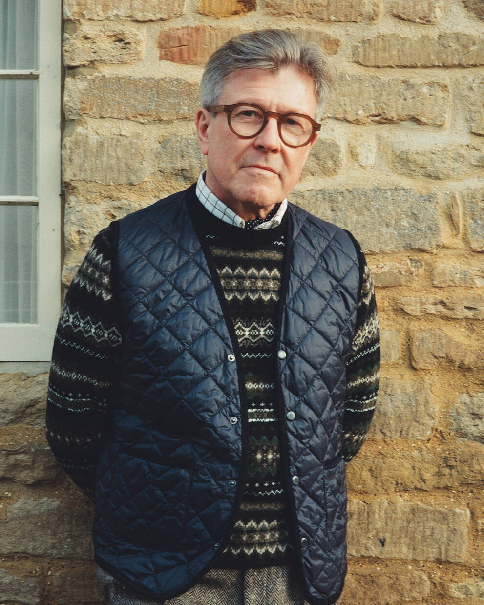 Modern Quilted Waistcoat