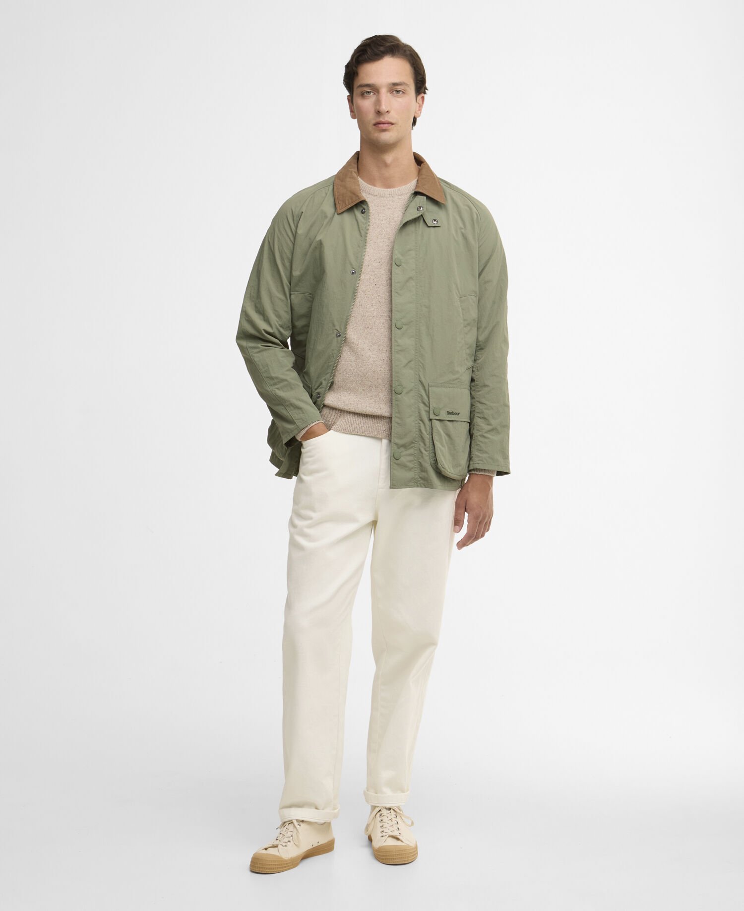 Jacke Ashby Showerproof Dusty Olive