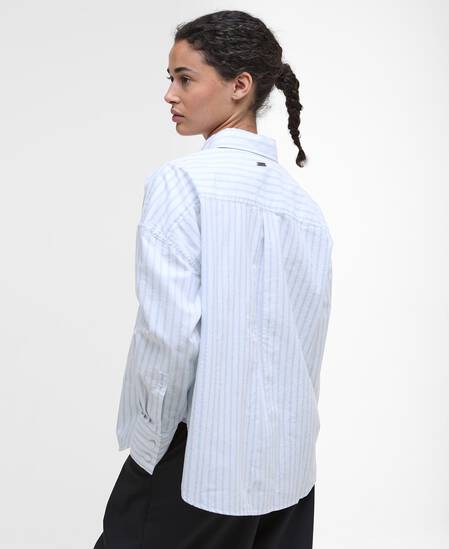 Lavensdale Striped Relaxed Shirt Chambray Stripe