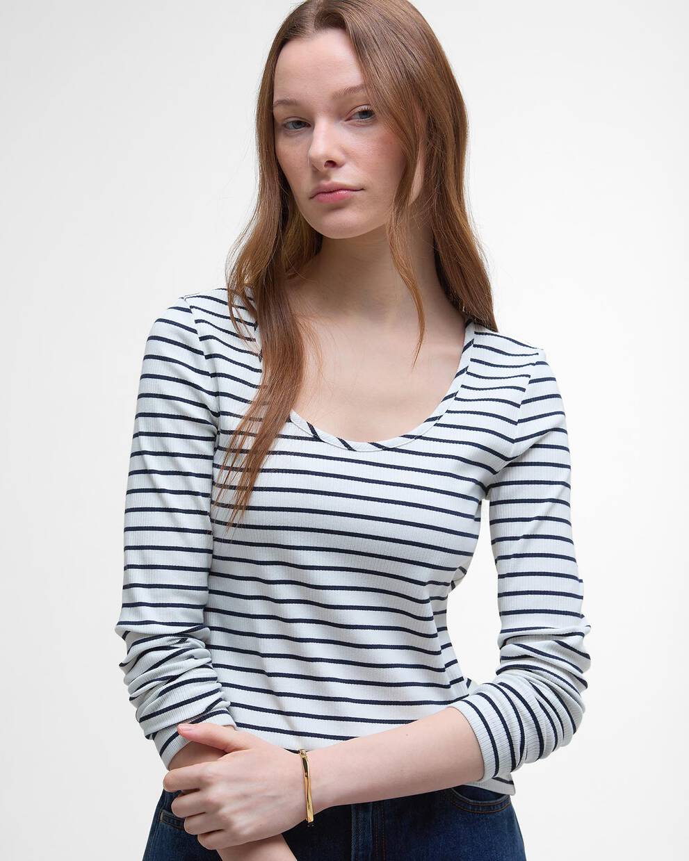Blake Striped Long-Sleeved T-Shirt