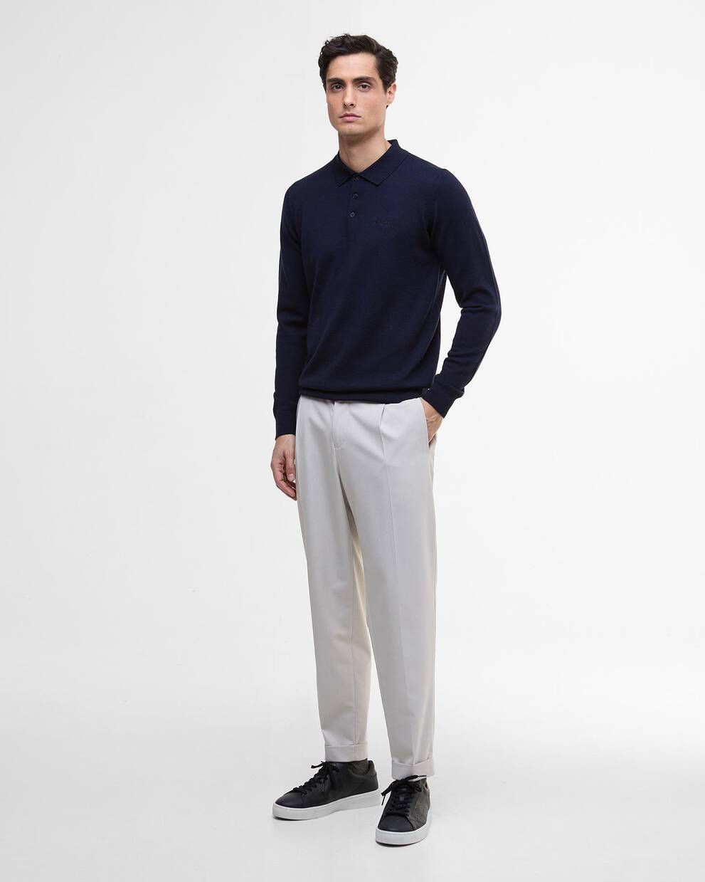 Merlin Merino Polo Jumper
