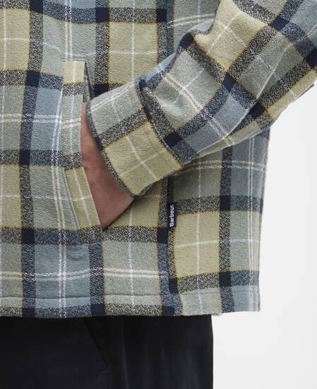 Vennel Textured Tartan Overshirt Highland Loch Tartan