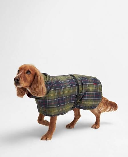 Tartan Dog Drying Robe Classic Tartan