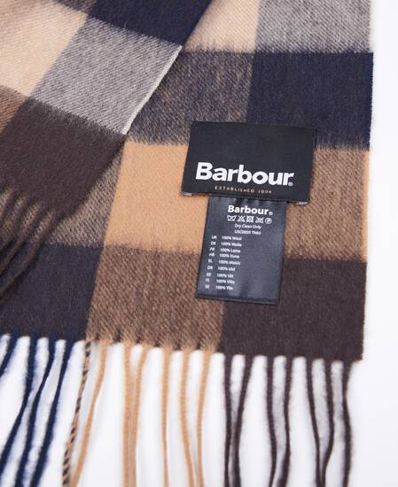 Large Tattersall Scarf Autumn Dress