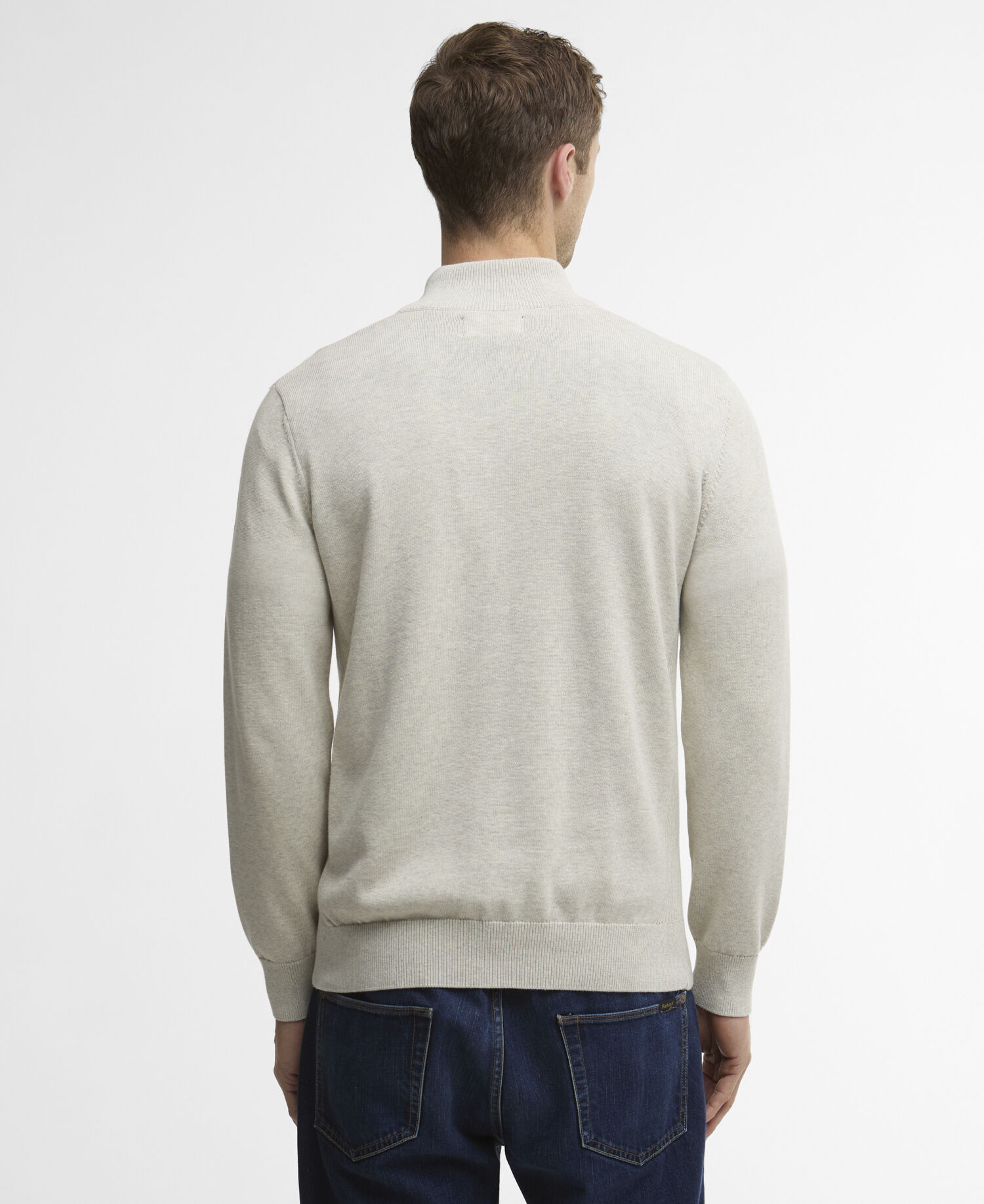 Pullover Cotton Half Zip Neutral