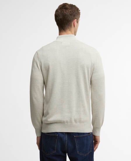 Pullover Cotton Half Zip Neutral