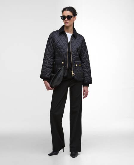 Giacca trapuntata Beadnell dalla vestibilità aderente Black/Classic Giacca trapuntata Beadnell dalla vestibilità aderente Black/Classic