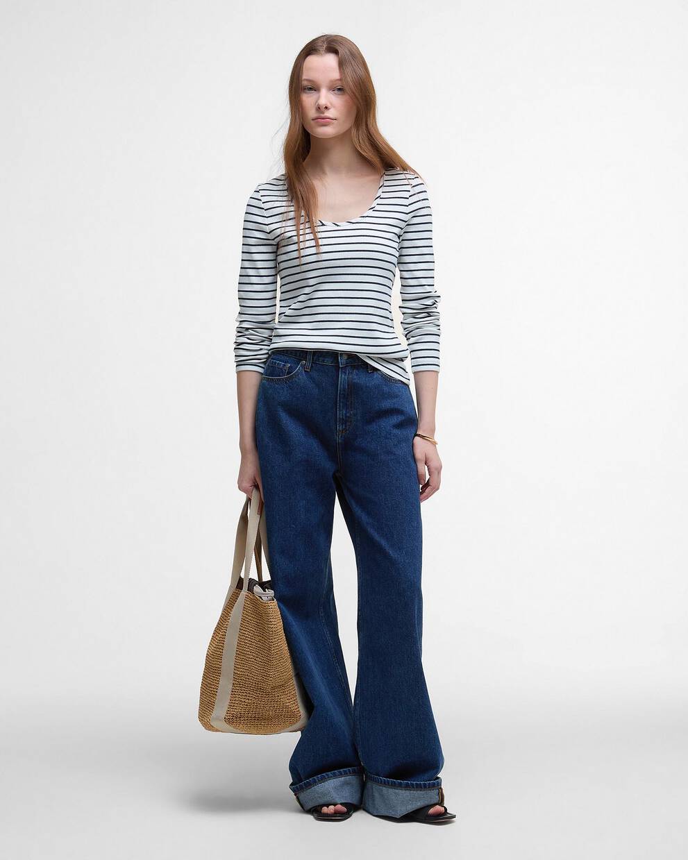 Blake Striped Long-Sleeved T-Shirt