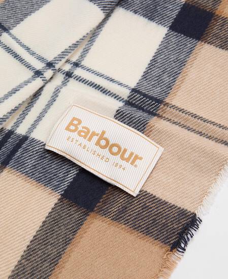 Dover Beanie & Hailes Scarf Gift Set Hessian Tartan