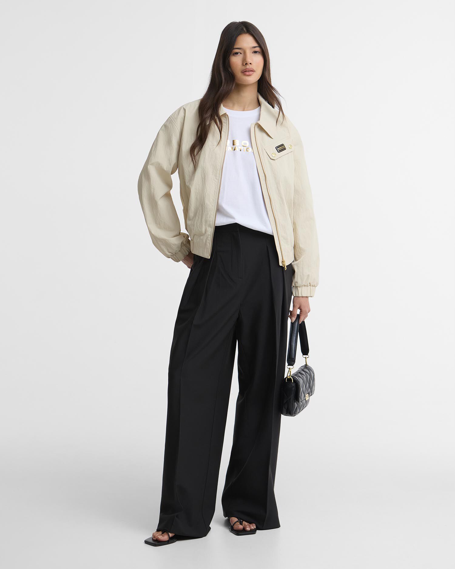 Jacke Draycott Harrington Showerproof Oyster