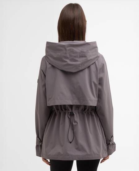 Short Kyra Waterproof Jacket Lavender Grey