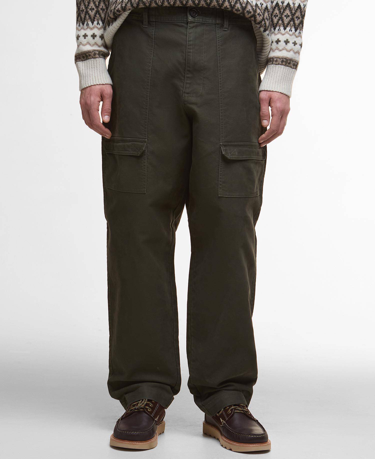 Newbirch Oversized Cargo Trousers image number 1