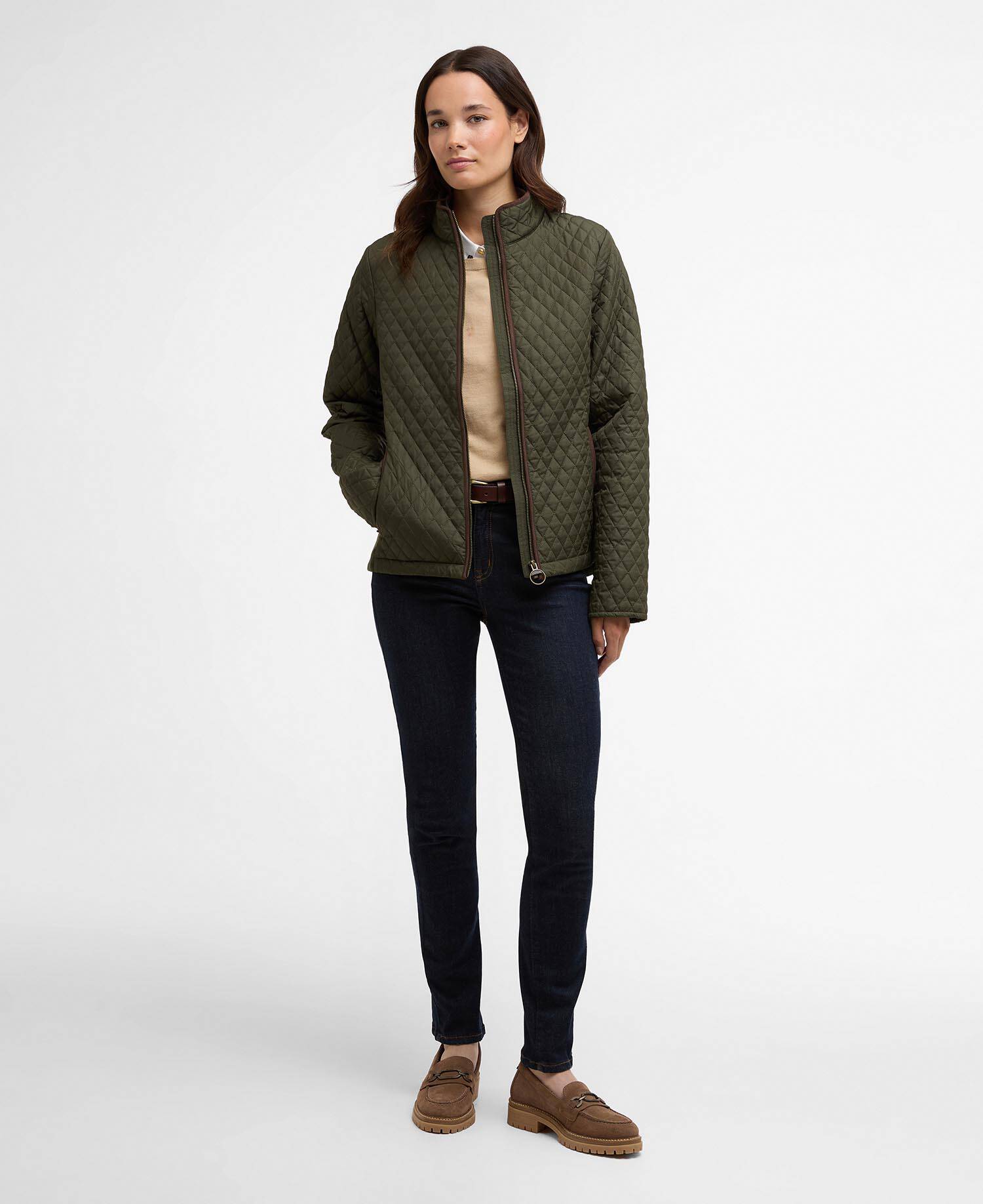 Basswood Quilted Jacket Olive image number 1