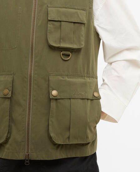 Gwen Gilet Burnt Olive/Ancient