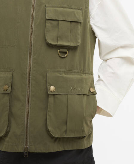 Gwen Gilet Burnt Olive/Ancient