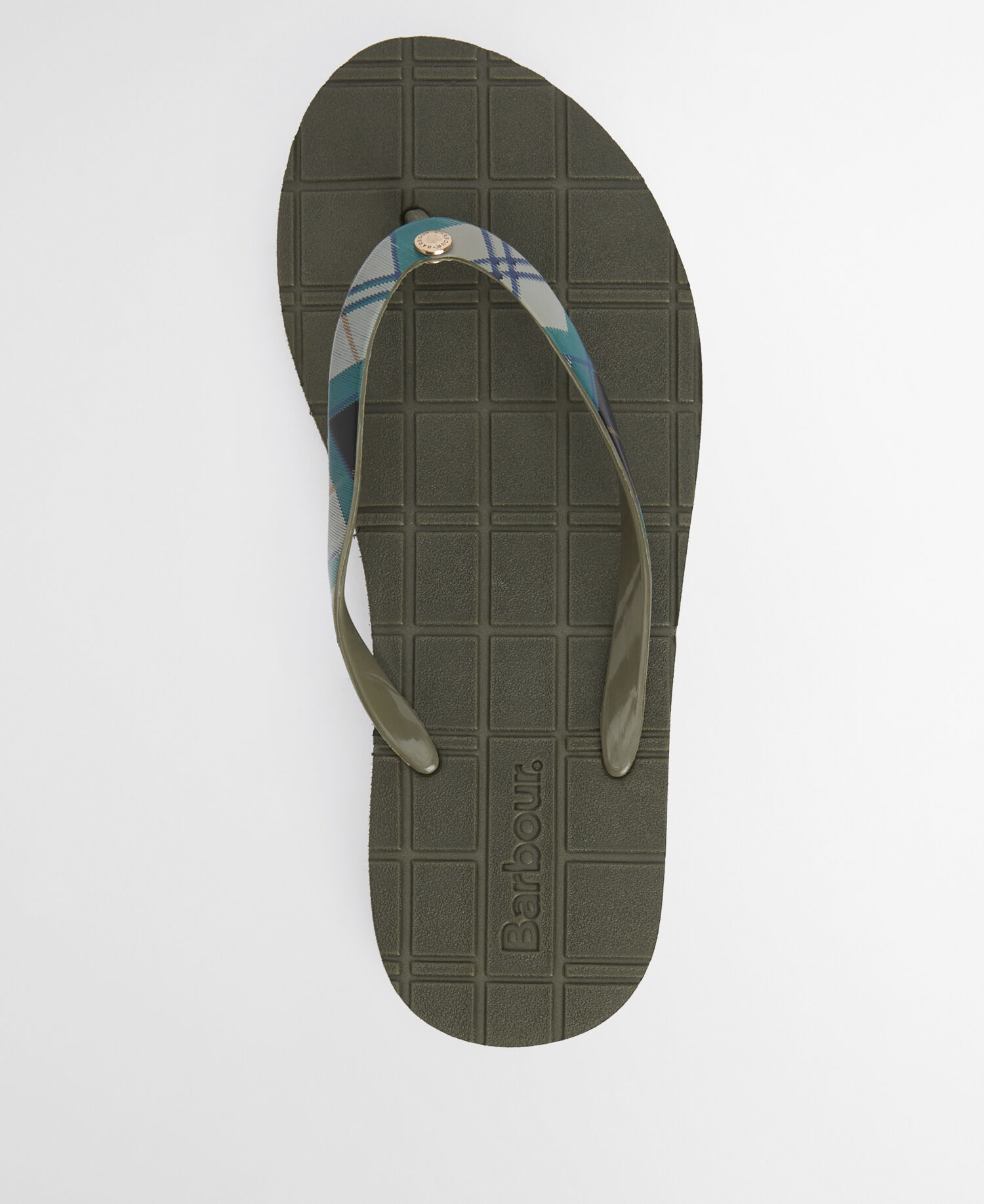 Flip Flops Tilda Olive/Ancient Tartan