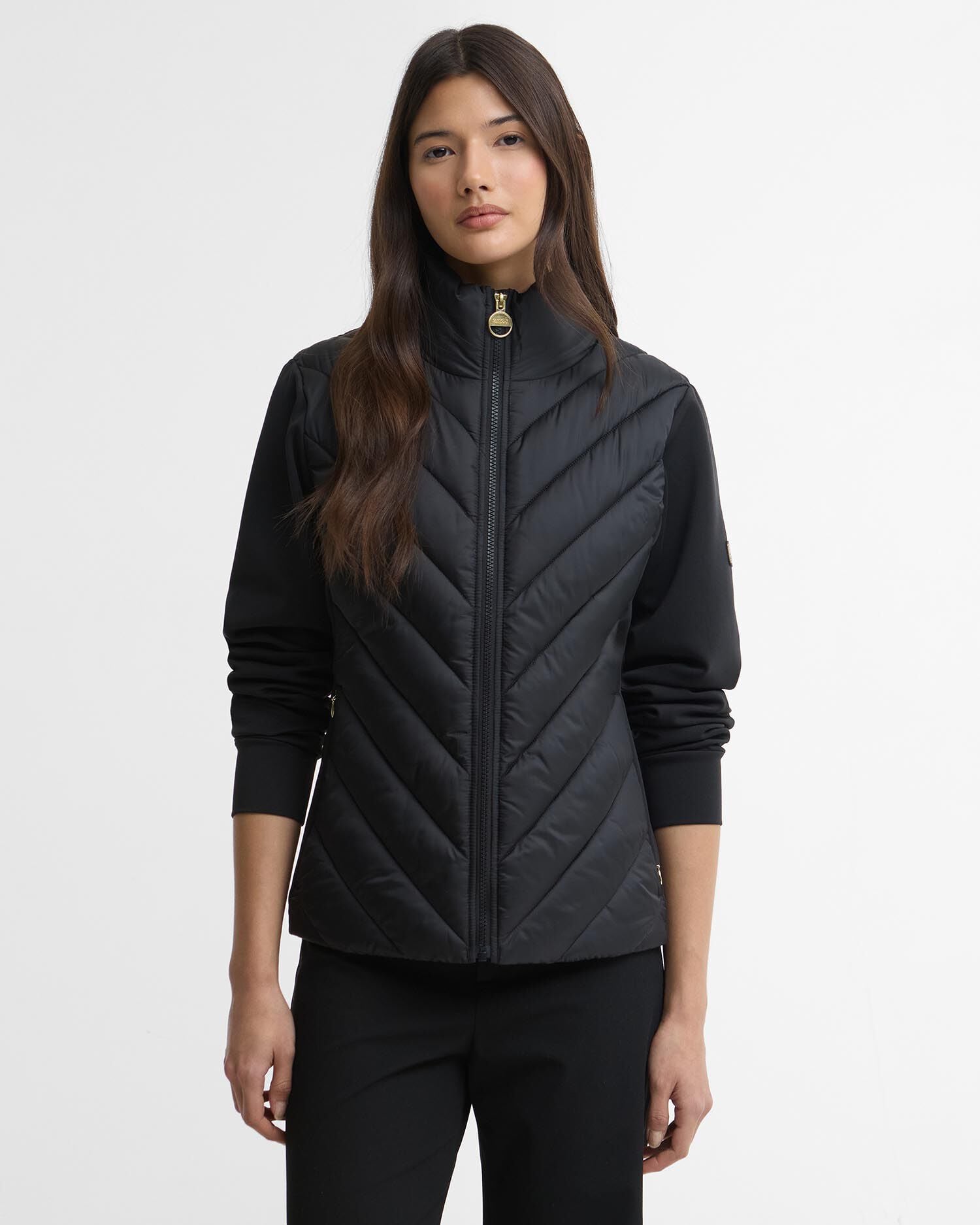 Luxara Quilted Sweat Black