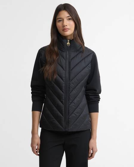 Luxara Quilted Sweat Black