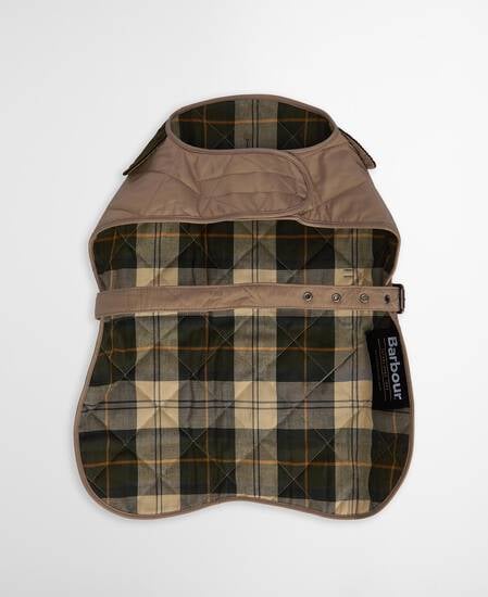 Quilted Dog Coat Sand Dune