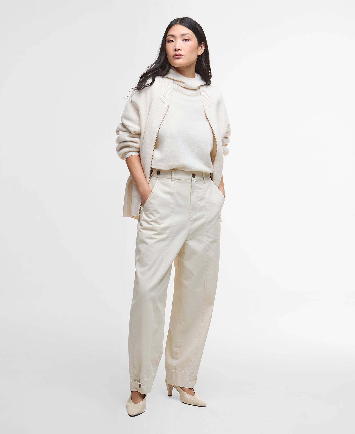 Milda Knitted Bomber Jacket image number 1