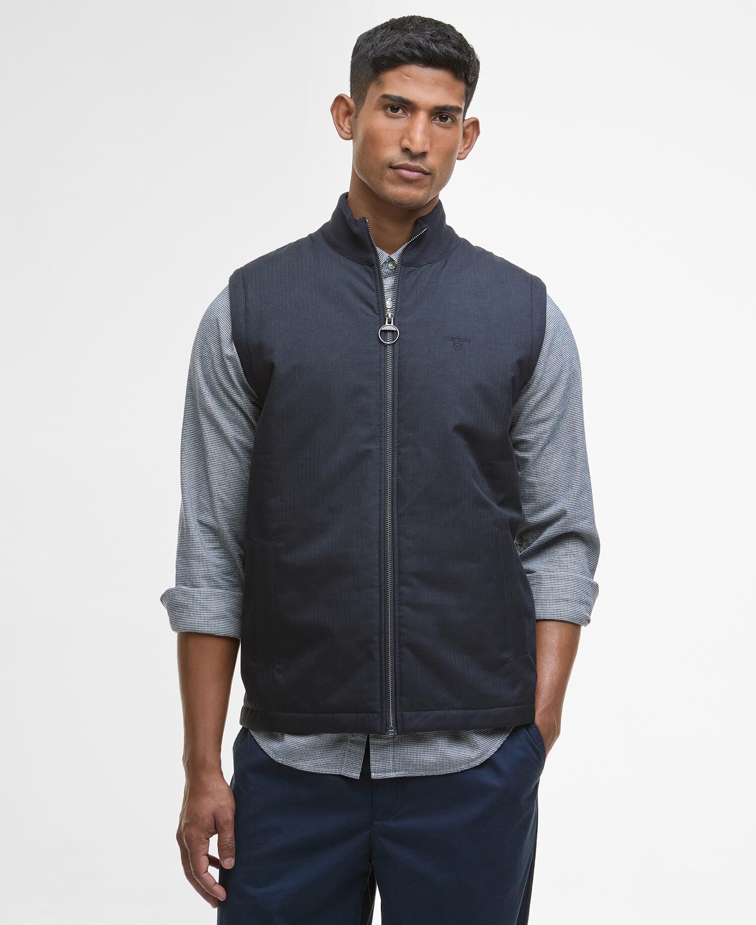 Dryburn Knitted Gilet Navy