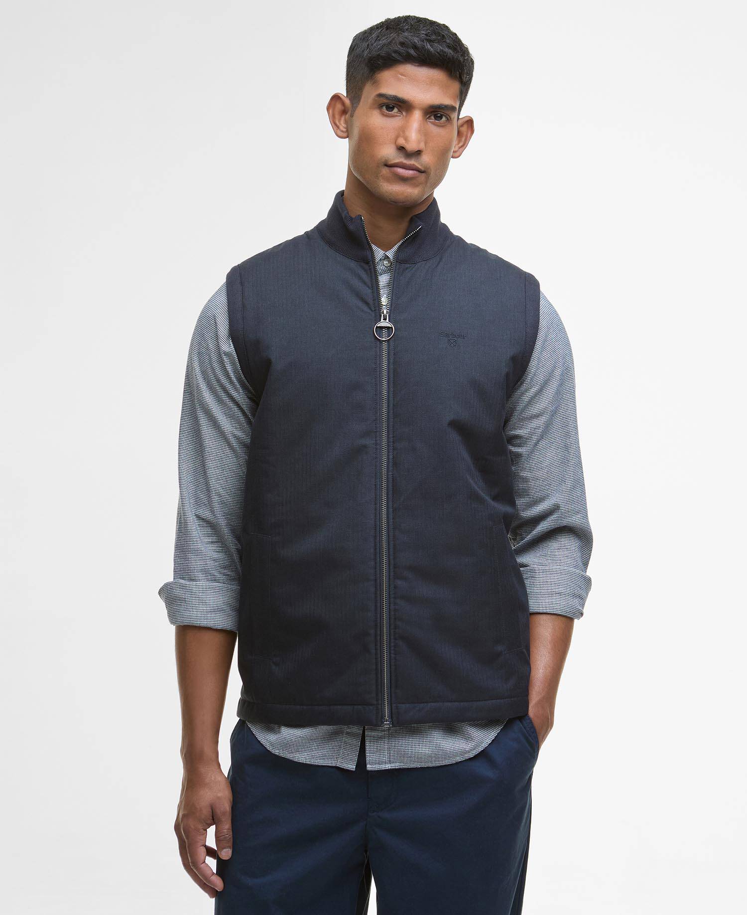 Dryburn Knitted Gilet Navy image number 0
