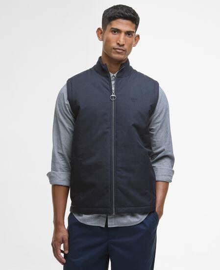 Dryburn Knitted Gilet Navy