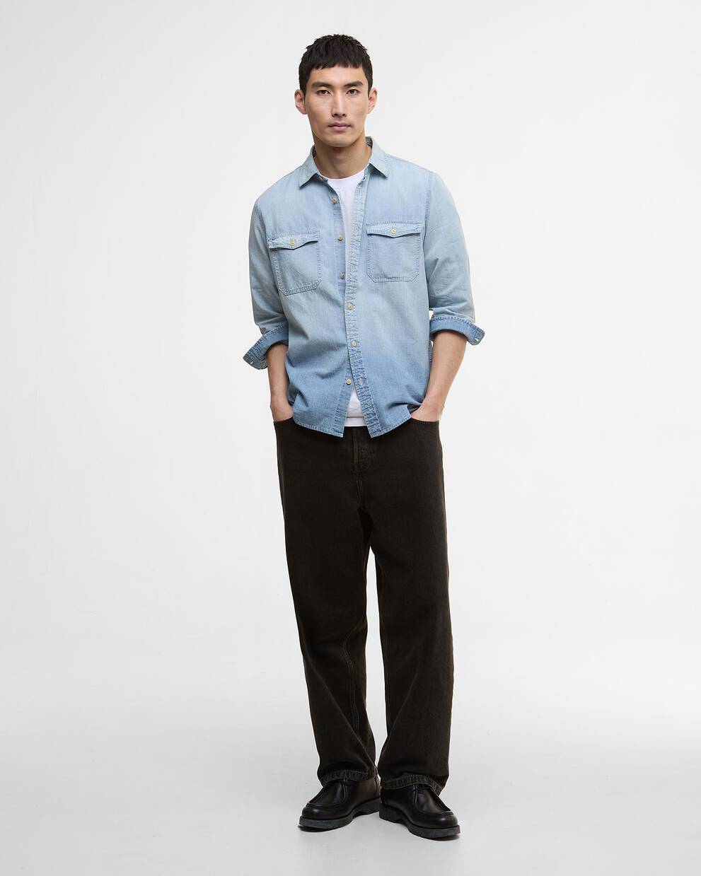 Hemd Hickman Chambrey