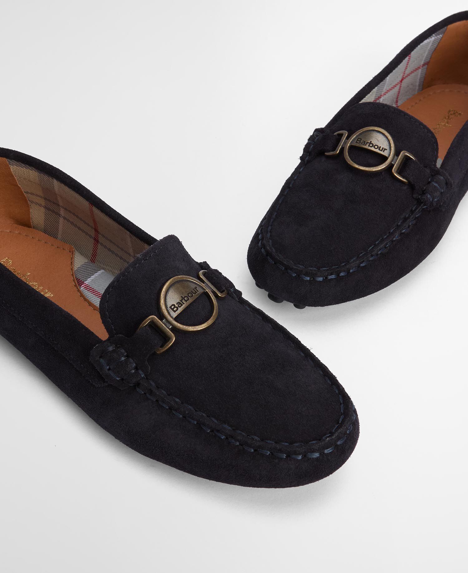 Laire Driving Shoes Navy Suede