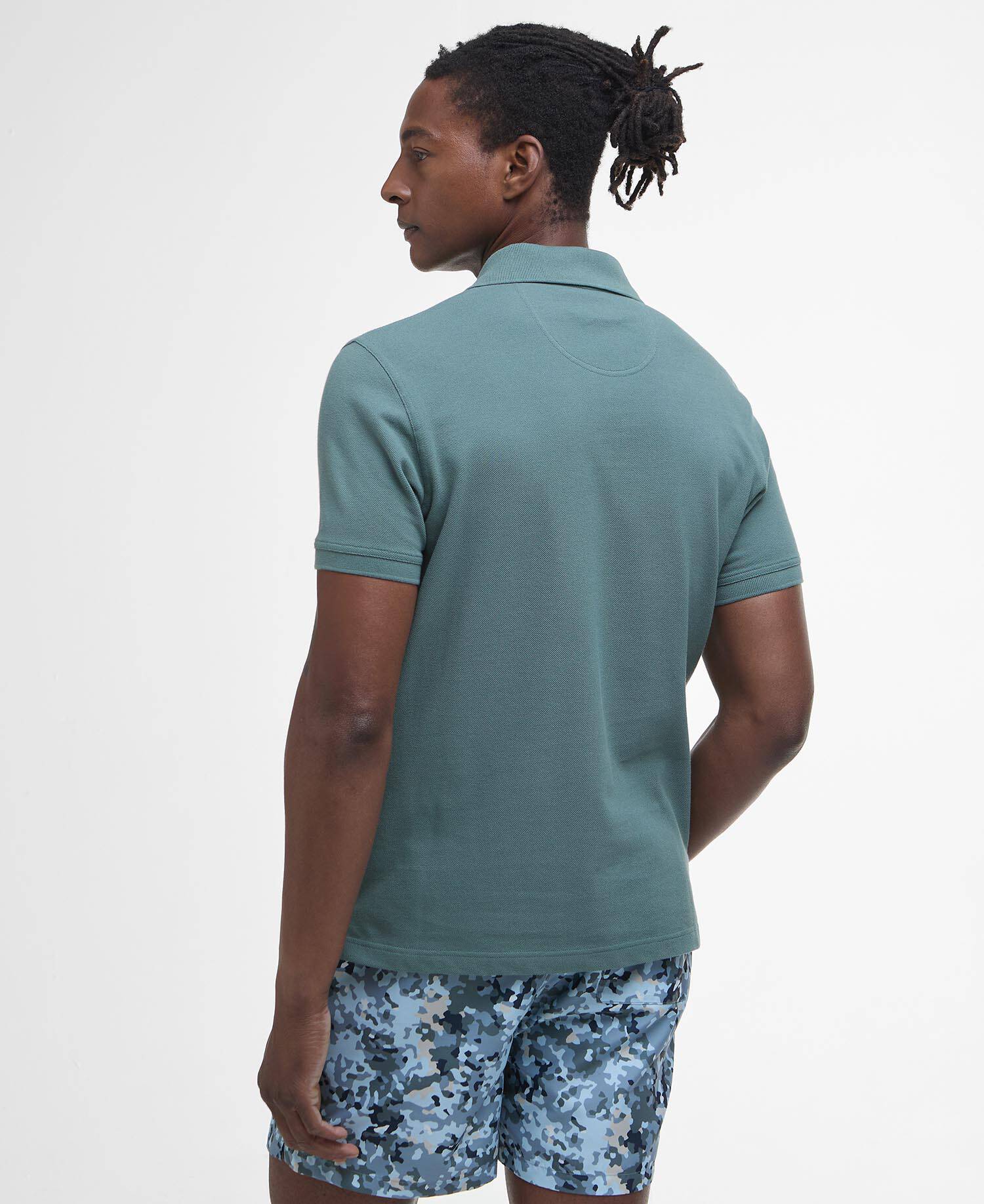 Tartan Pique Polo Shirt image number 2