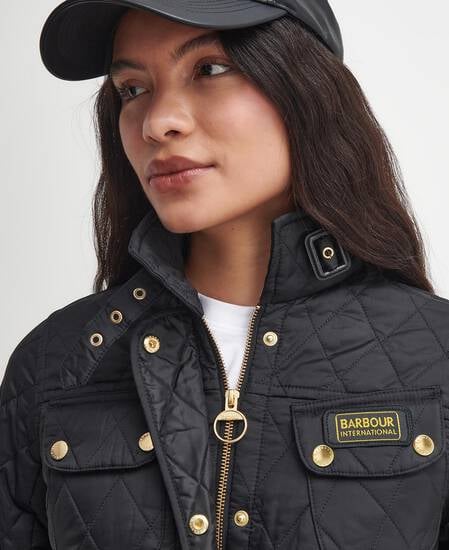 International Quilted Jacket Classic Black