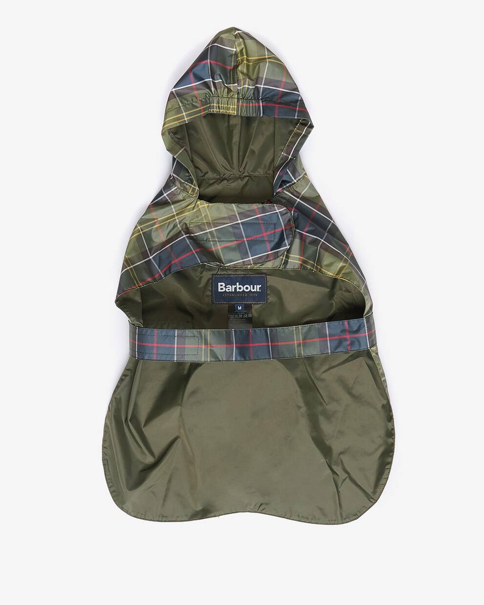 Packable Tartan Dog Coat