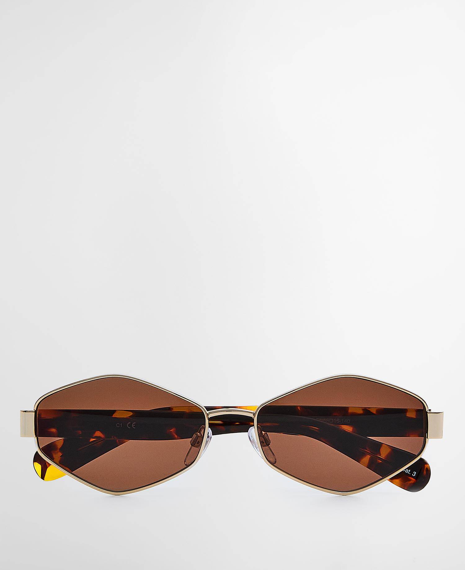 Angular Sunglasses c1 Light Gold image number 0