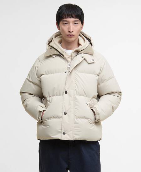 Oversized Transport Puffer Jacket Mist